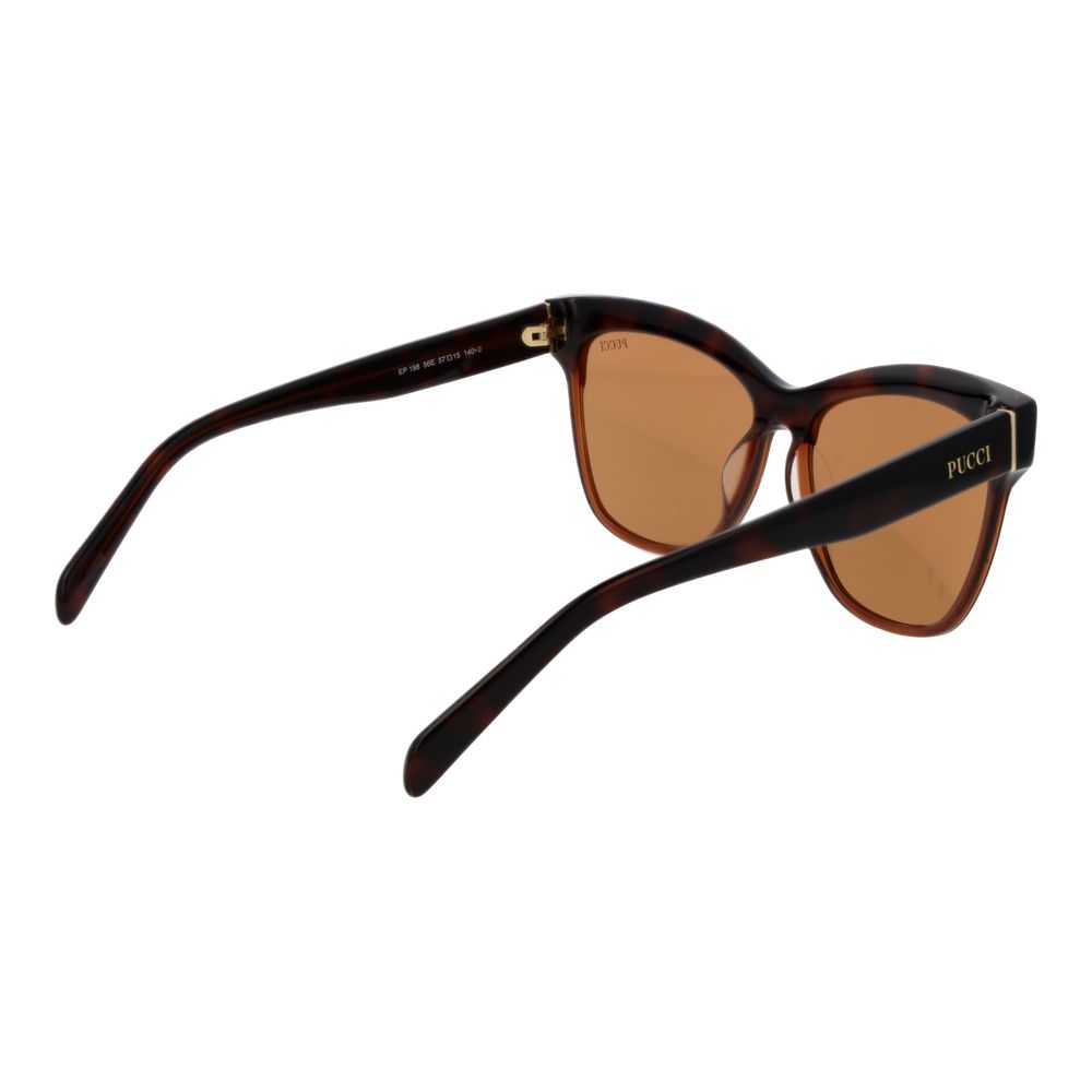 Emilio Pucci Brown Women Sunglass