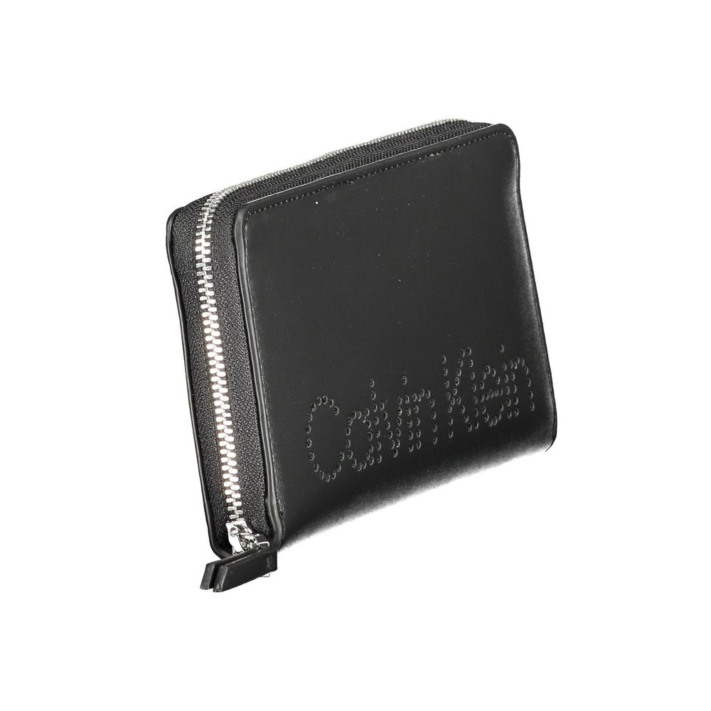 Calvin Klein Black Polyurethane Women Wallet Calvin Klein