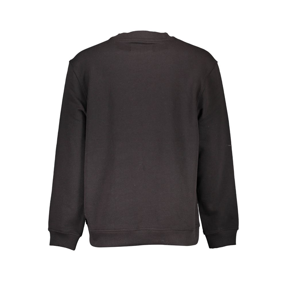 Calvin Klein Black Cotton Men Sweater Calvin Klein