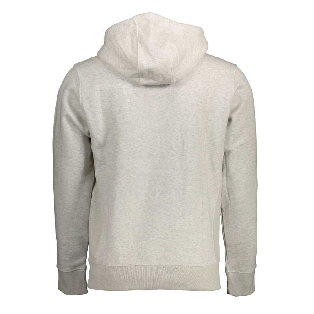 Tommy Hilfiger Gray Cotton Men Sweater Tommy Hilfiger