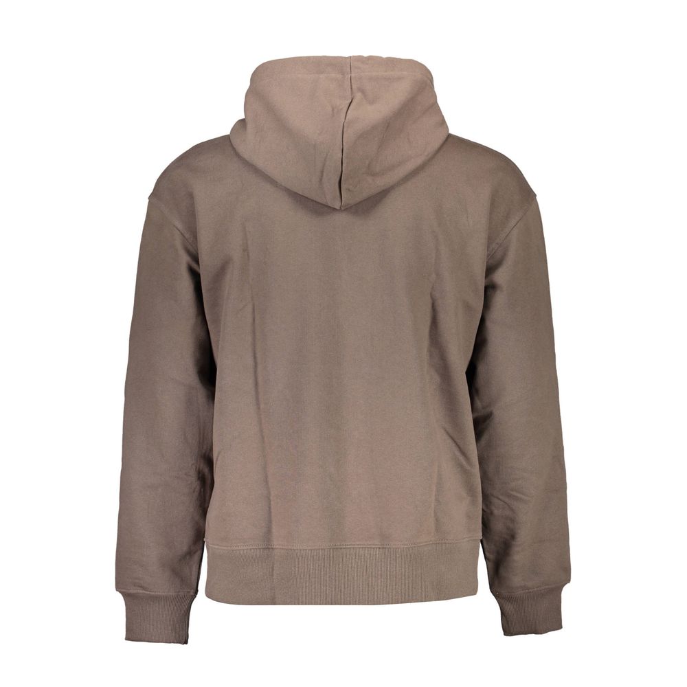Calvin Klein Brown Cotton Men Sweater Calvin Klein