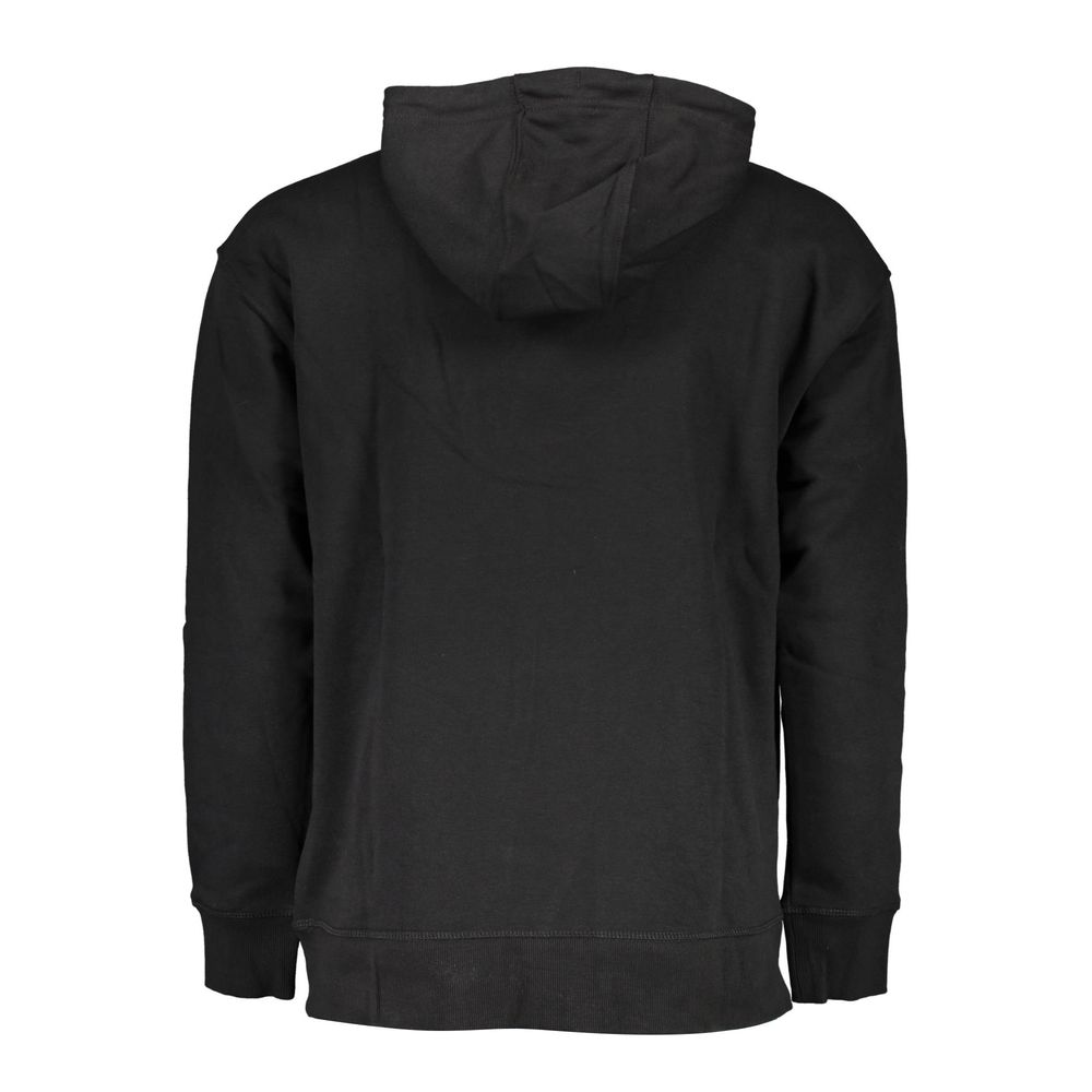 Tommy Hilfiger Black Cotton Men Sweater Tommy Hilfiger