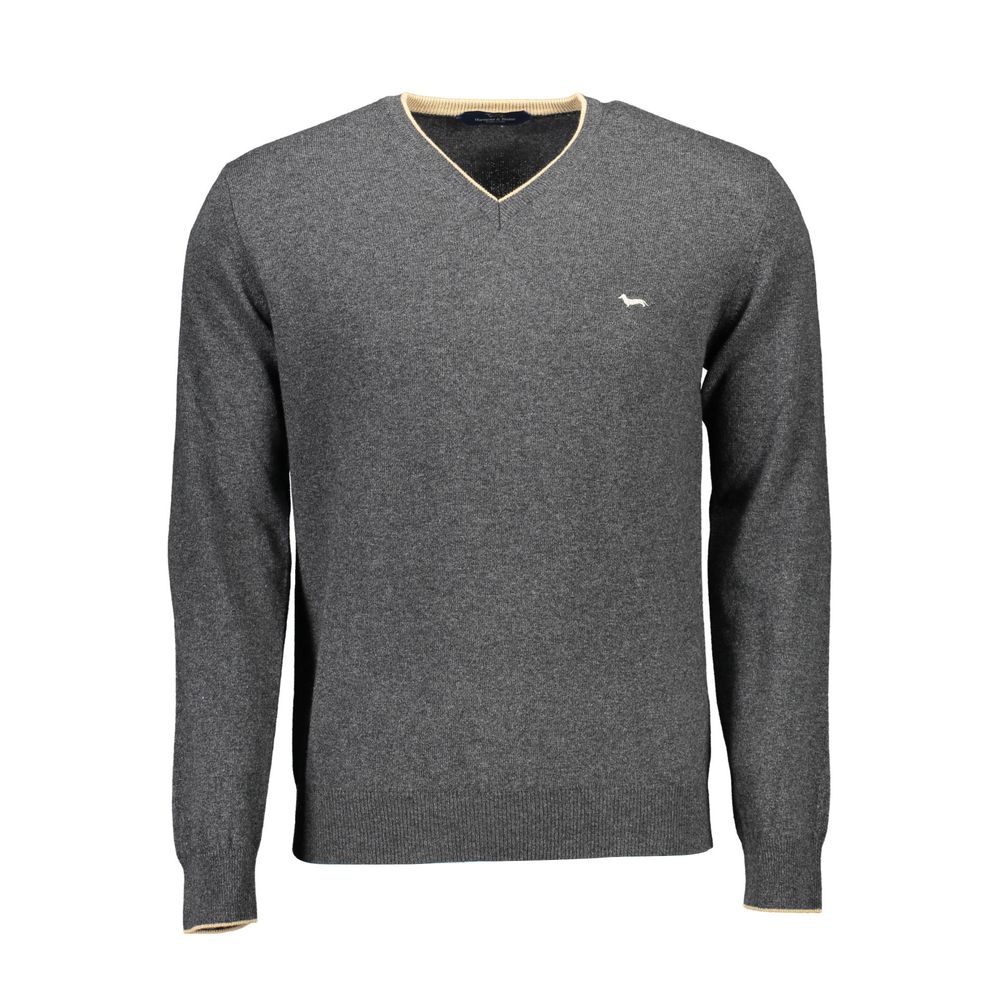 Harmont & Blaine Gray Wool Sweater Harmont & Blaine