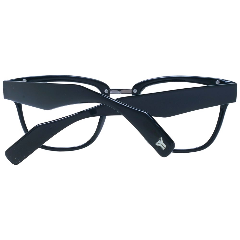 Yohji Yamamoto Black Unisex Glasses Frame