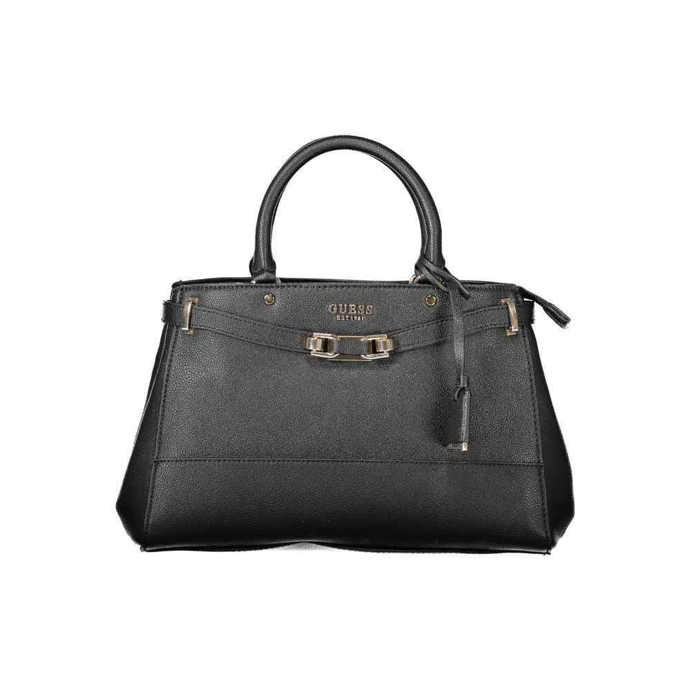 Guess Jeans Black Polyethylene Handbag Guess Jeans