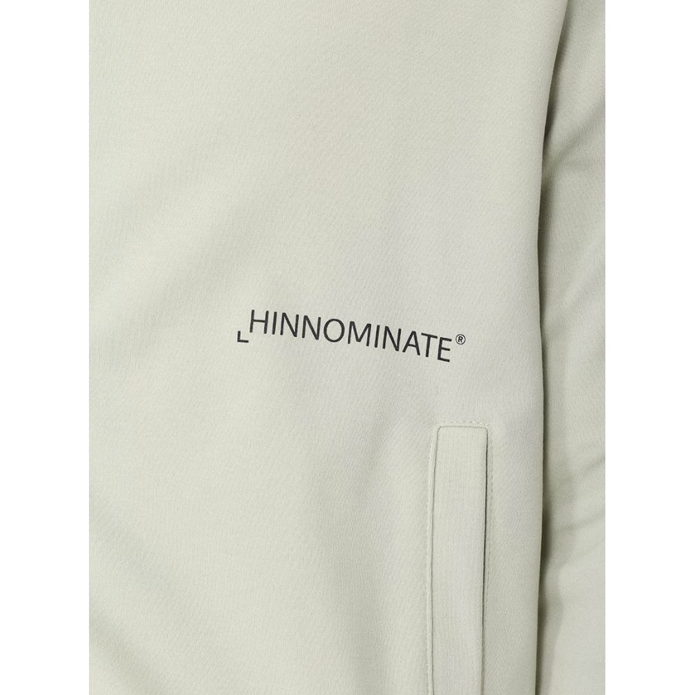 Hinnominate Green Cotton Sweater Hinnominate