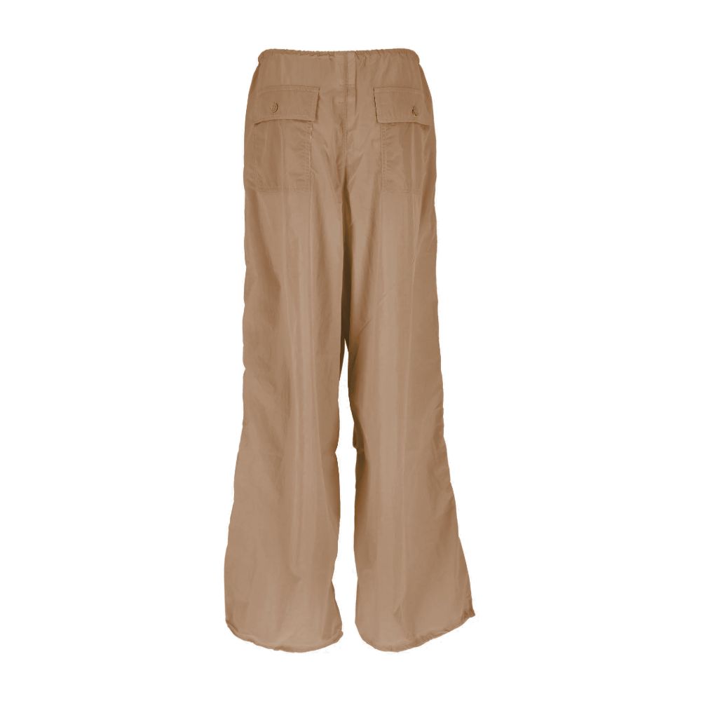 Hinnominate Brown Nylon Jeans & Pant Hinnominate