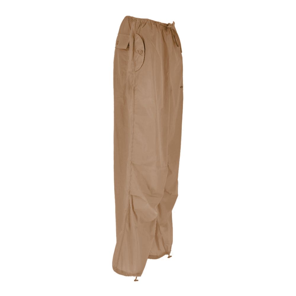 Hinnominate Brown Nylon Jeans & Pant Hinnominate