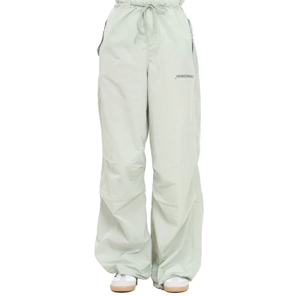 Hinnominate Green Nylon Jeans & Pant Hinnominate