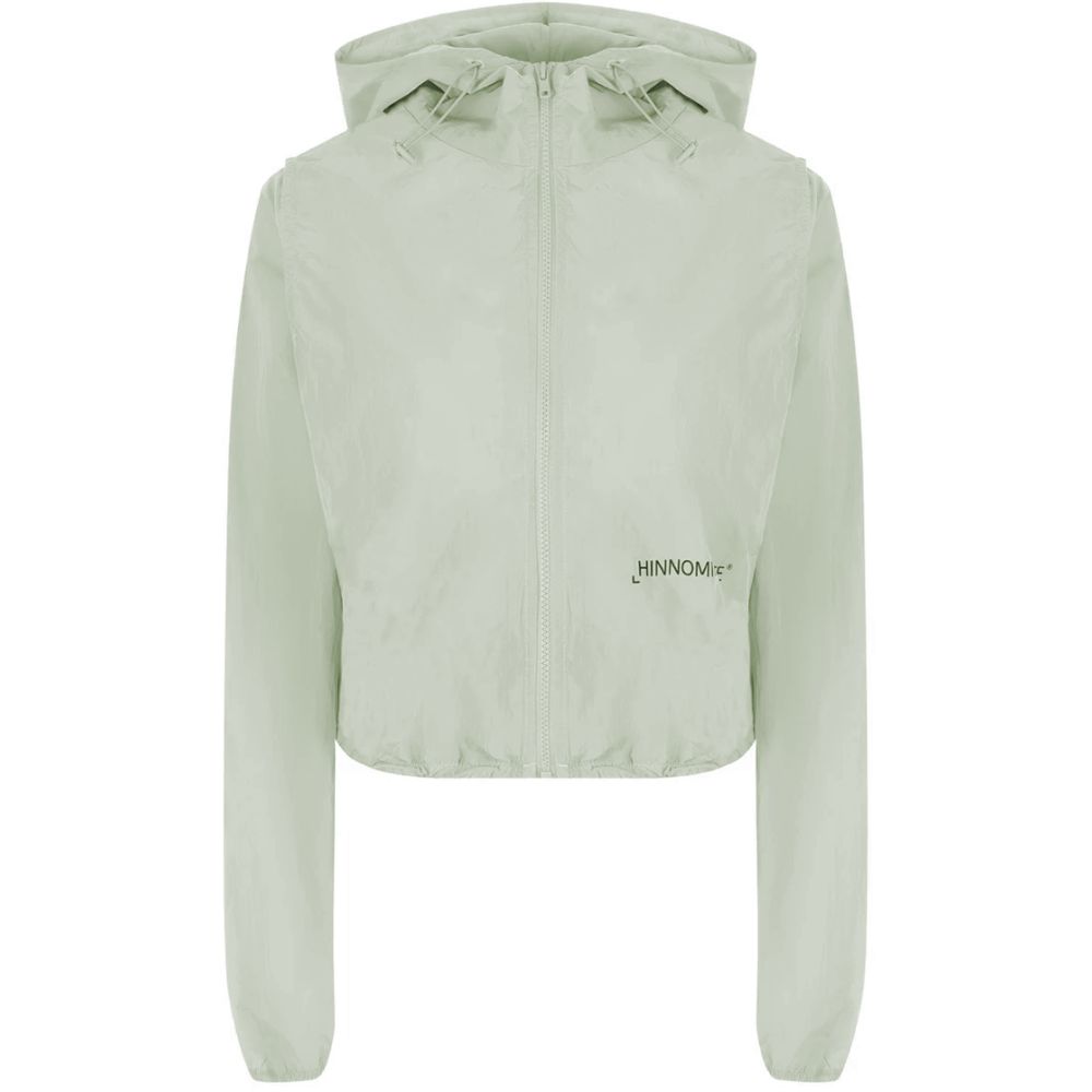 Hinnominate Green Nylon Jackets & Coat Hinnominate