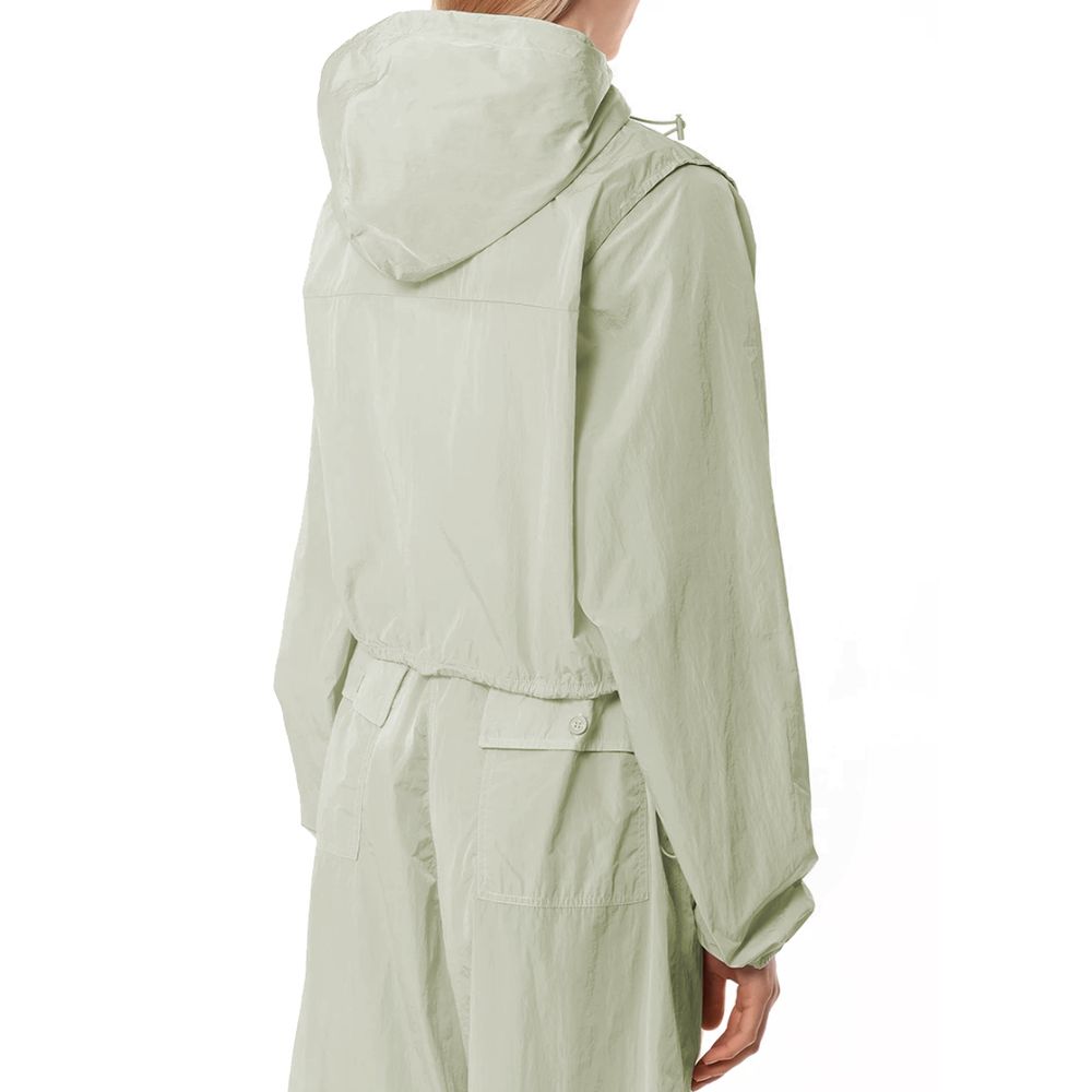 Hinnominate Green Nylon Jackets & Coat Hinnominate