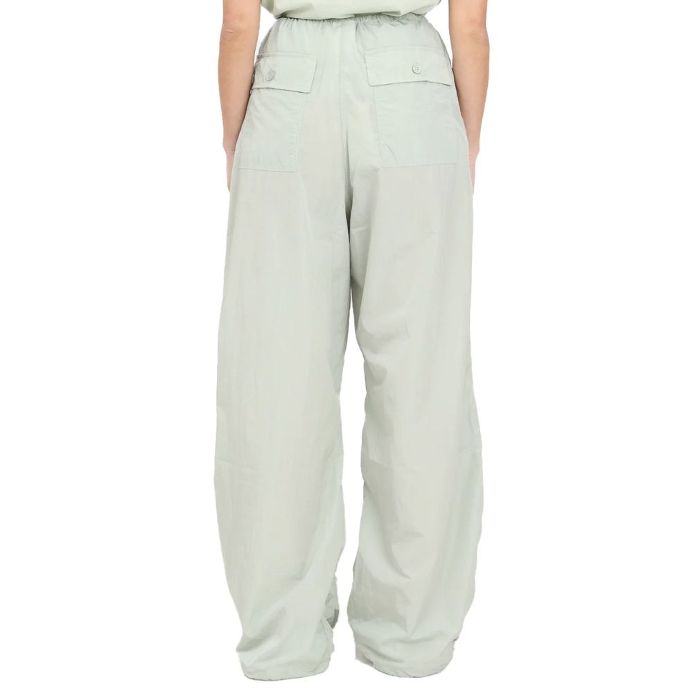 Hinnominate Green Nylon Jeans & Pant Hinnominate