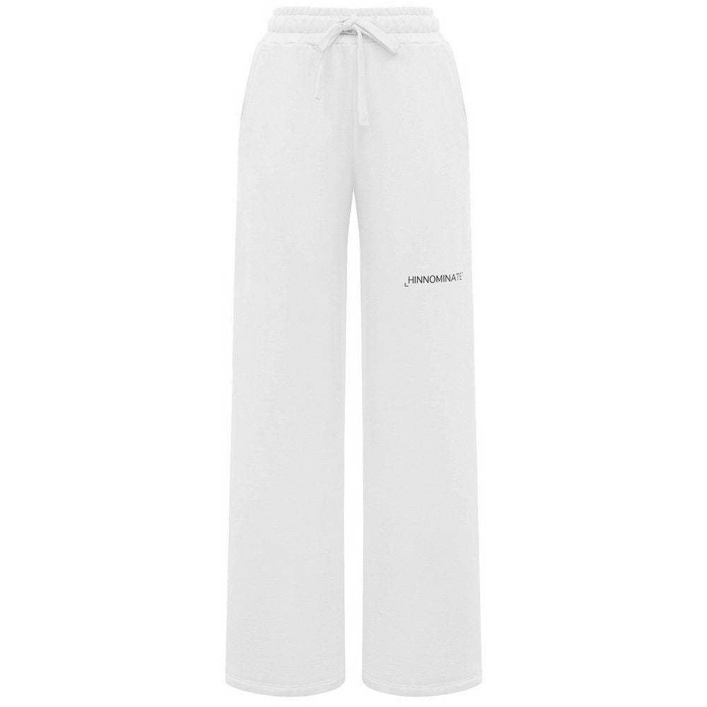 Hinnominate White Cotton Jeans & Pant Hinnominate