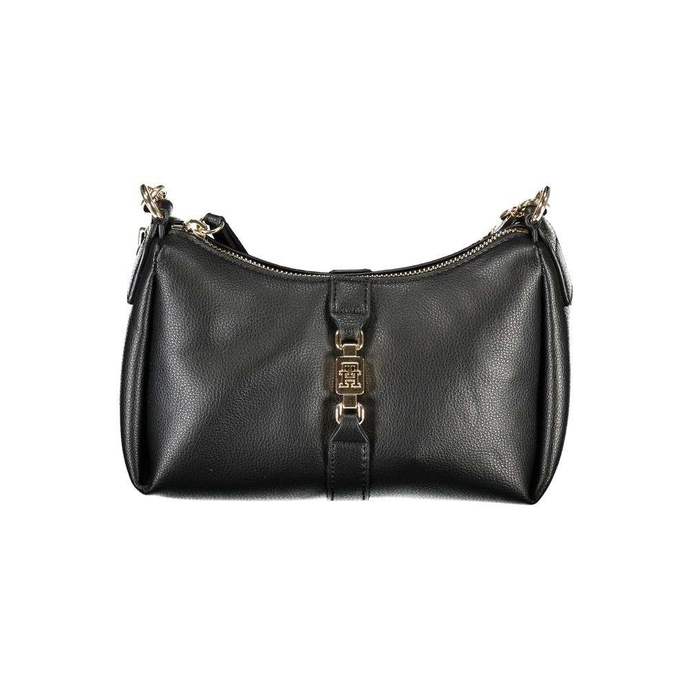 Tommy Hilfiger Black Polyester Handbag Tommy Hilfiger