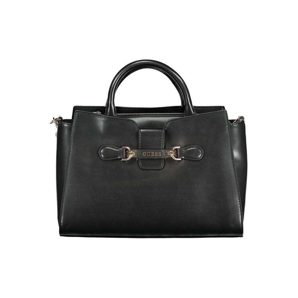 Guess Jeans Black Polyethylene Handbag Guess Jeans
