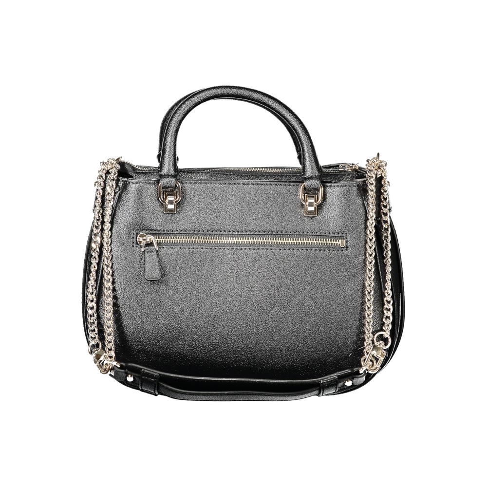 Guess Jeans Black Polyethylene Handbag Guess Jeans