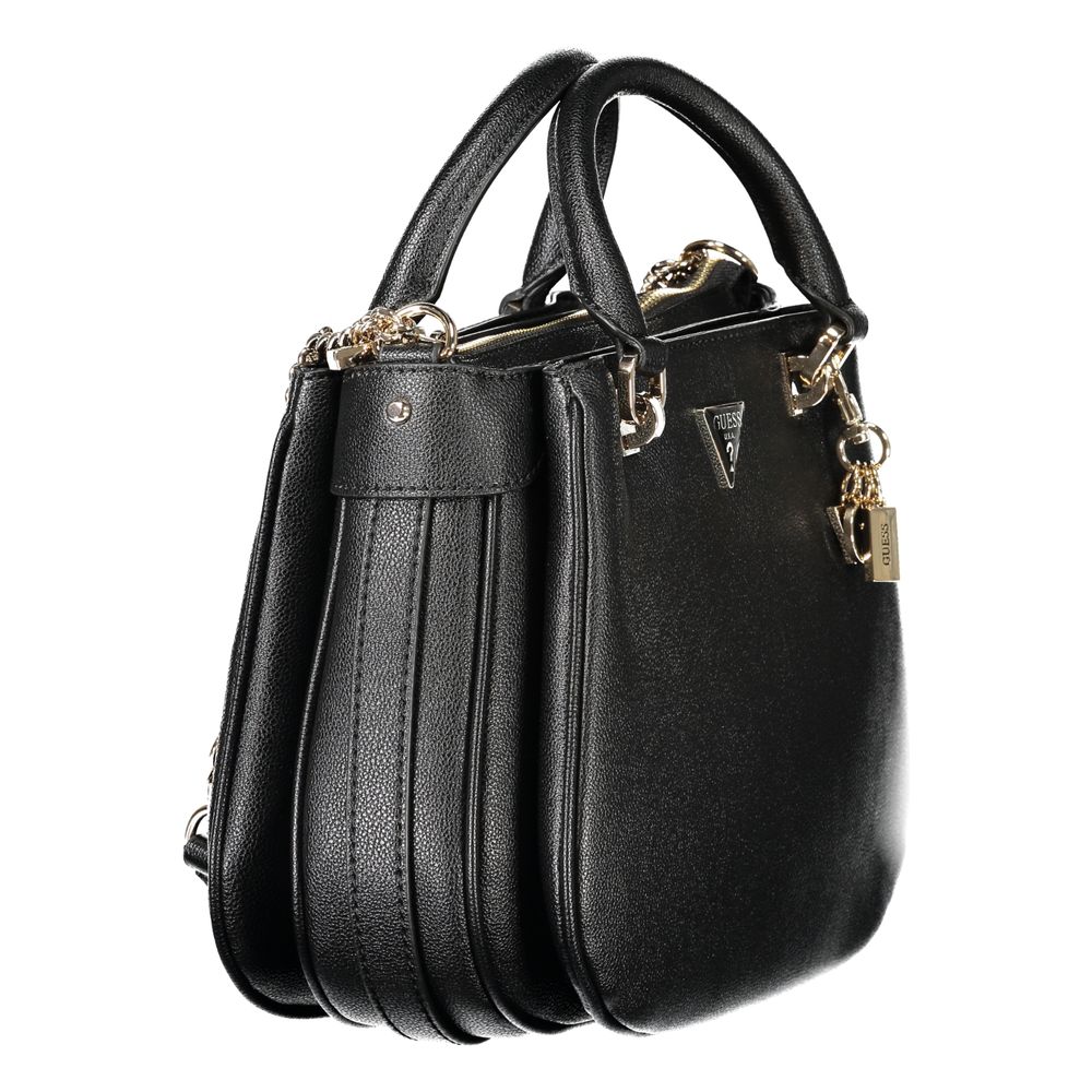 Guess Jeans Black Polyethylene Handbag Guess Jeans