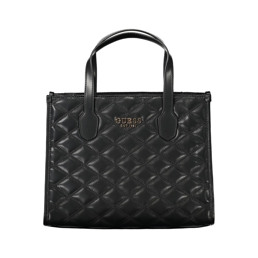 Guess Jeans Black Polyethylene Handbag Guess Jeans