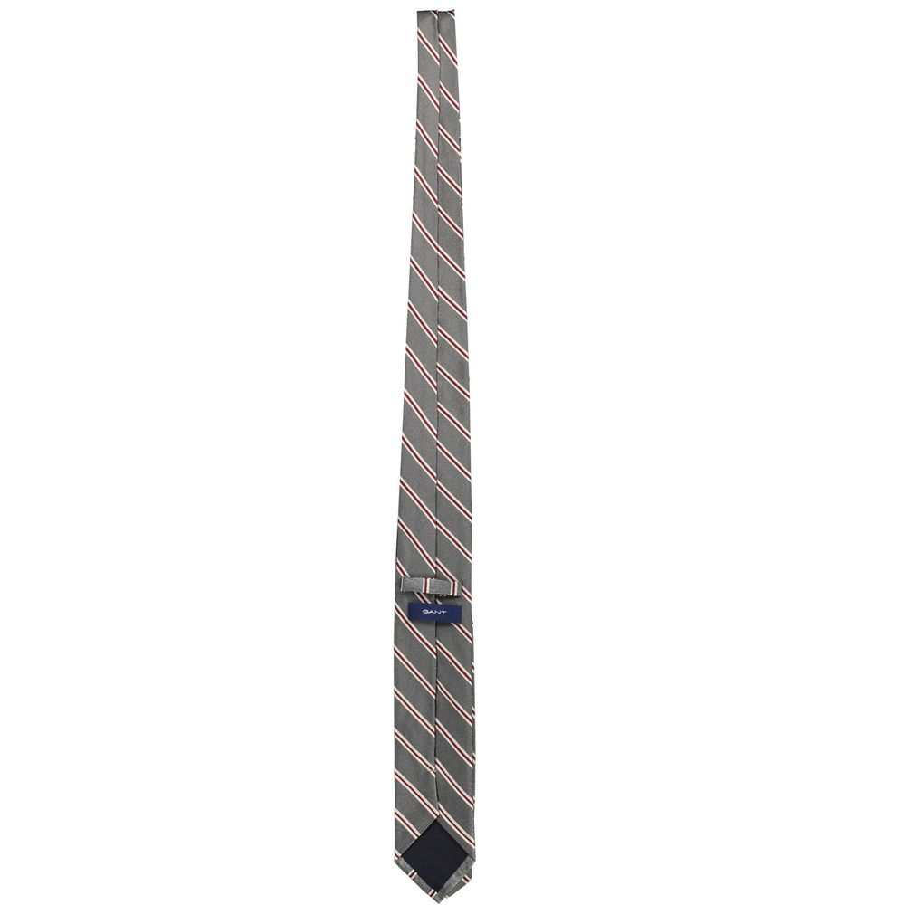 Gant Gray Silk Ties & Bowty Gant