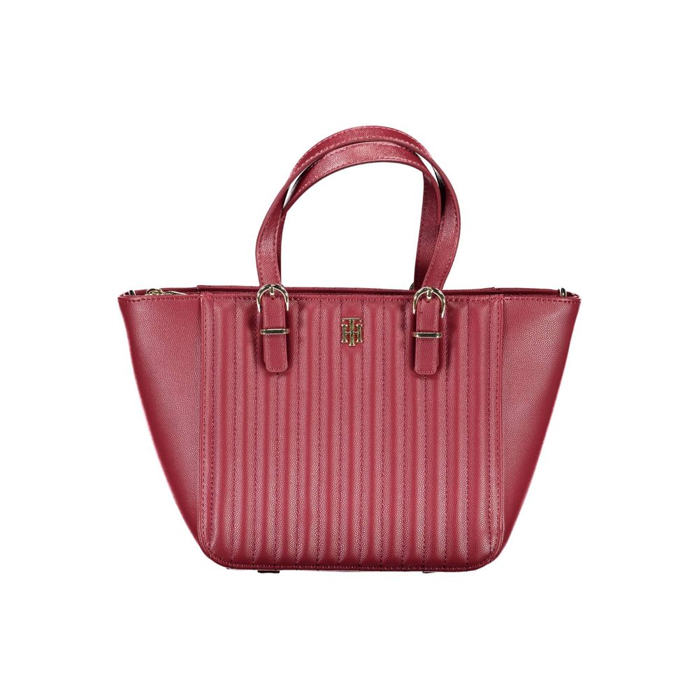 Tommy Hilfiger Red Polyethylene Handbag Tommy Hilfiger