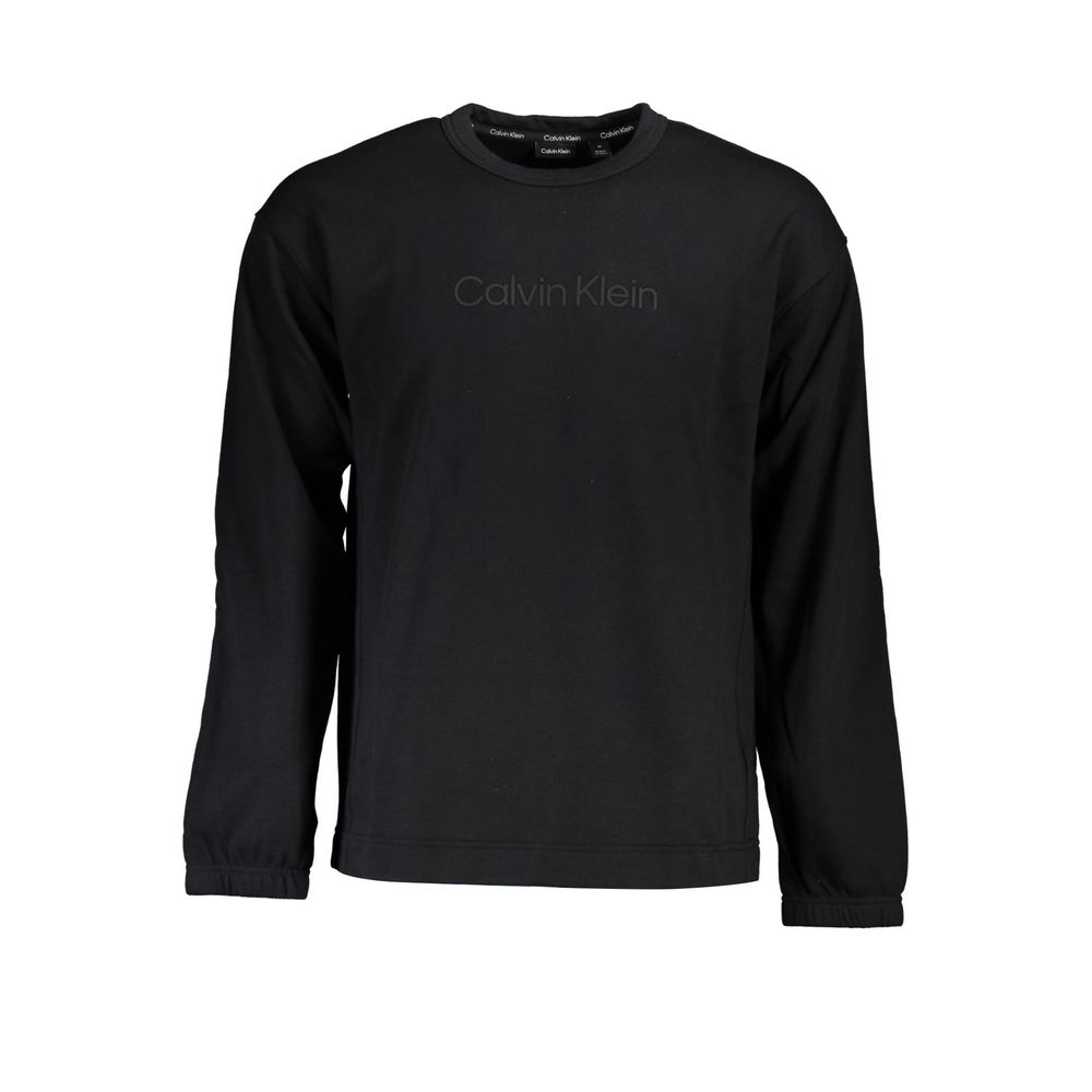 Calvin Klein Black Cotton Sweater Calvin Klein