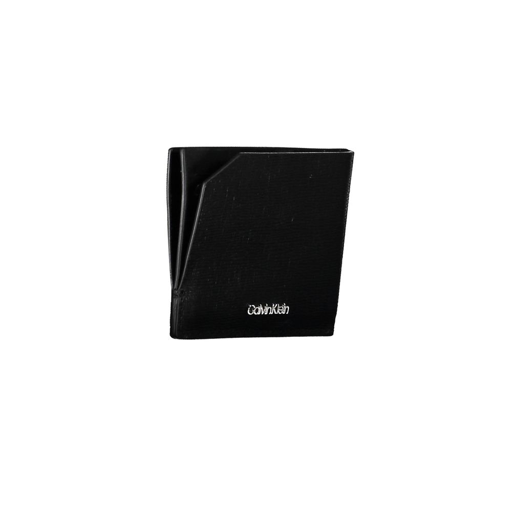 Calvin Klein Black Leather Wallet Calvin Klein