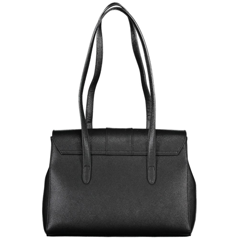 Mario Valentino Black Polyethylene Handbag Mario Valentino