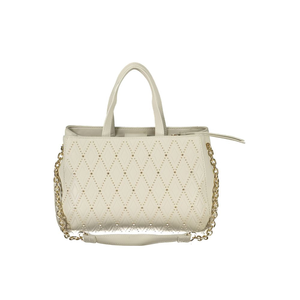 Mario Valentino White Polyethylene Handbag Mario Valentino
