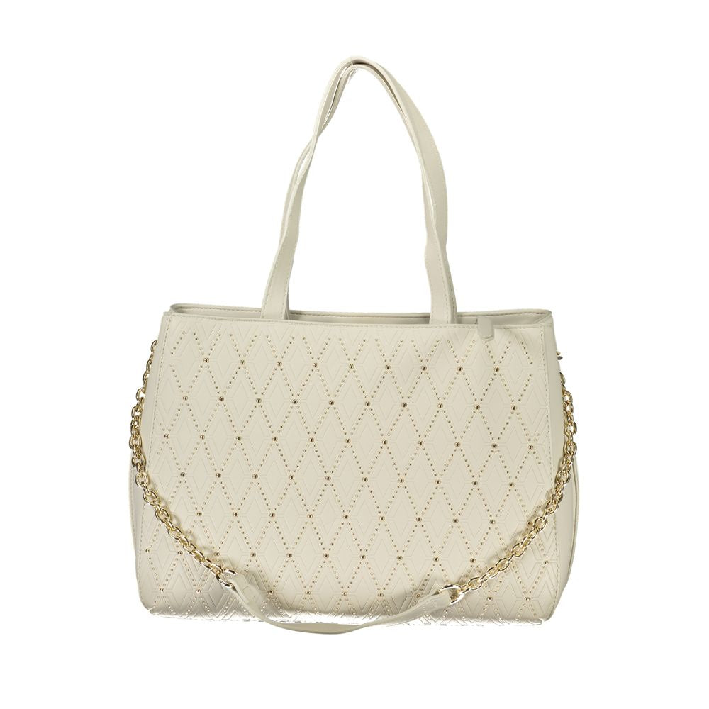 Mario Valentino White Polyethylene Handbag Mario Valentino