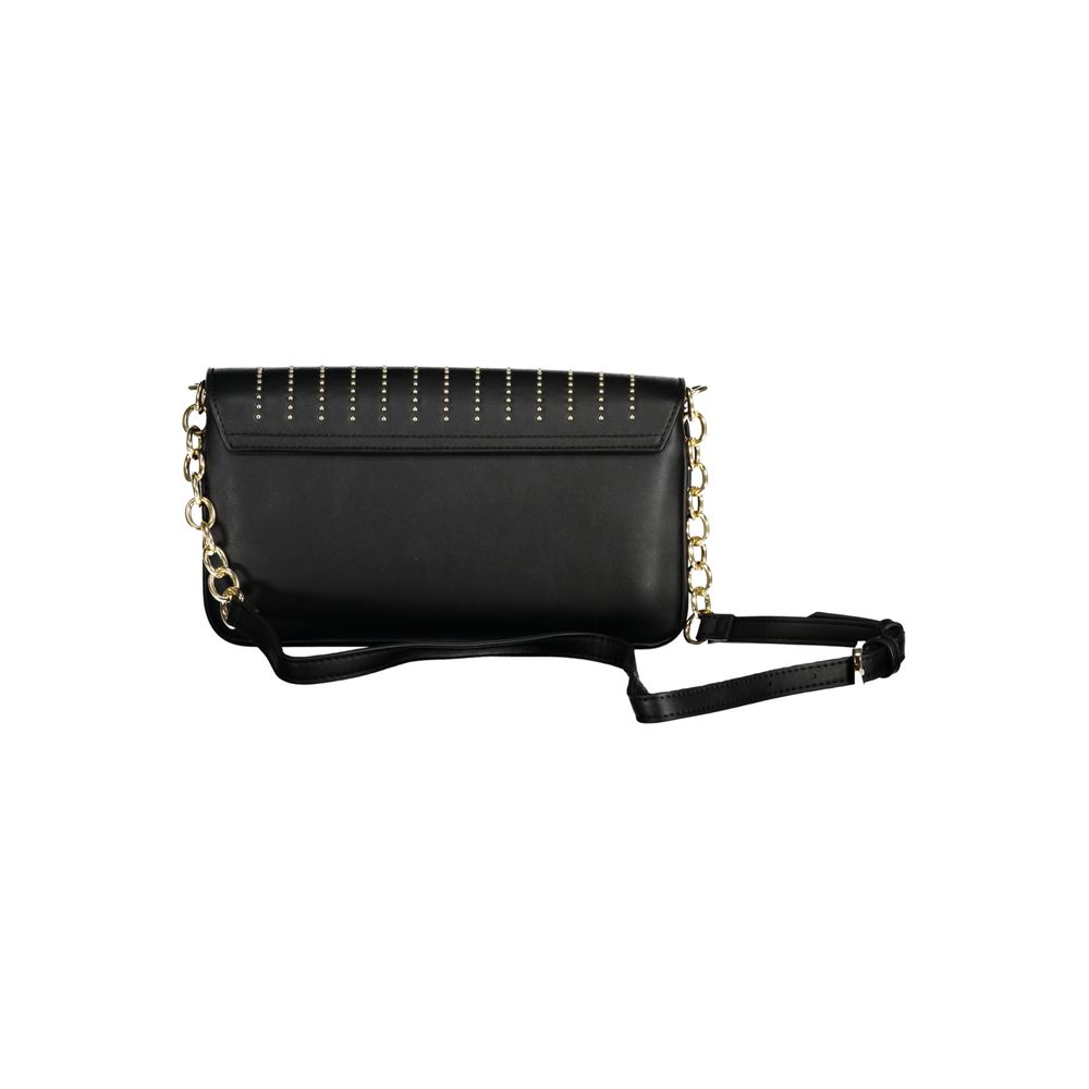 Mario Valentino Black Polyethylene Handbag Mario Valentino