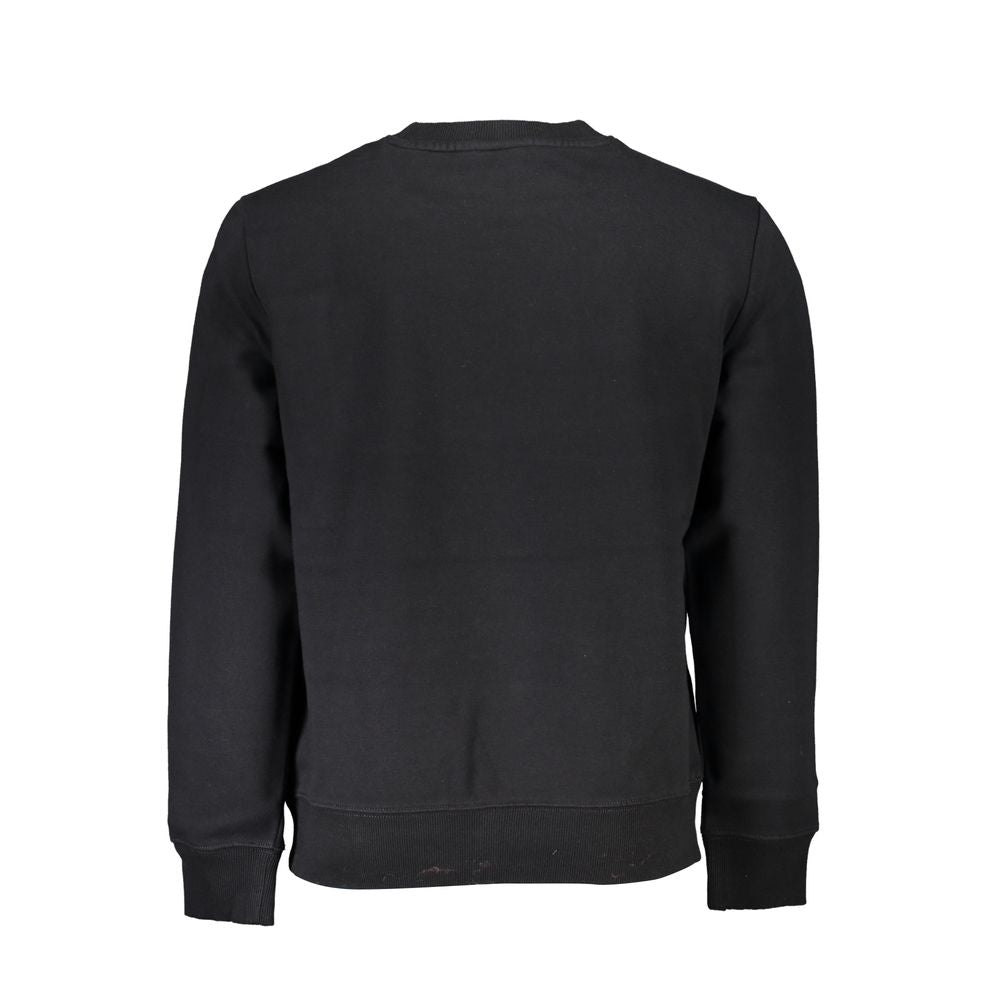 Napapijri Black Cotton Sweater Napapijri
