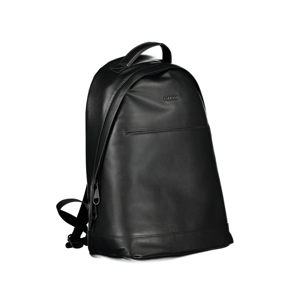 Calvin Klein Black Polyester Men's Backpack Calvin Klein