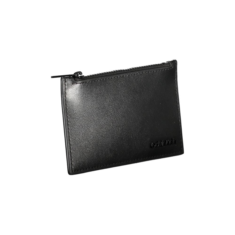 Calvin Klein Black Leather Men Wallet Calvin Klein