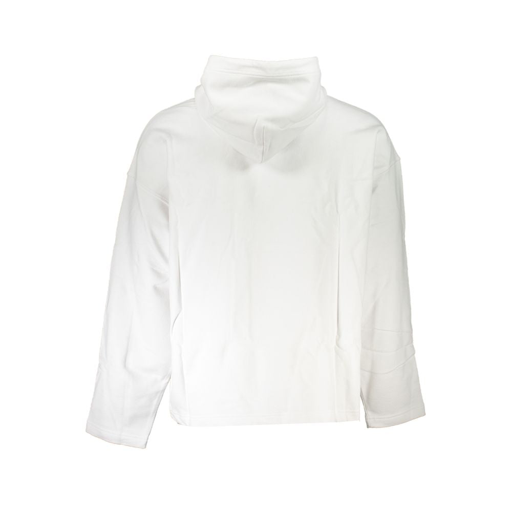 Calvin Klein White Cotton Men Sweater Calvin Klein