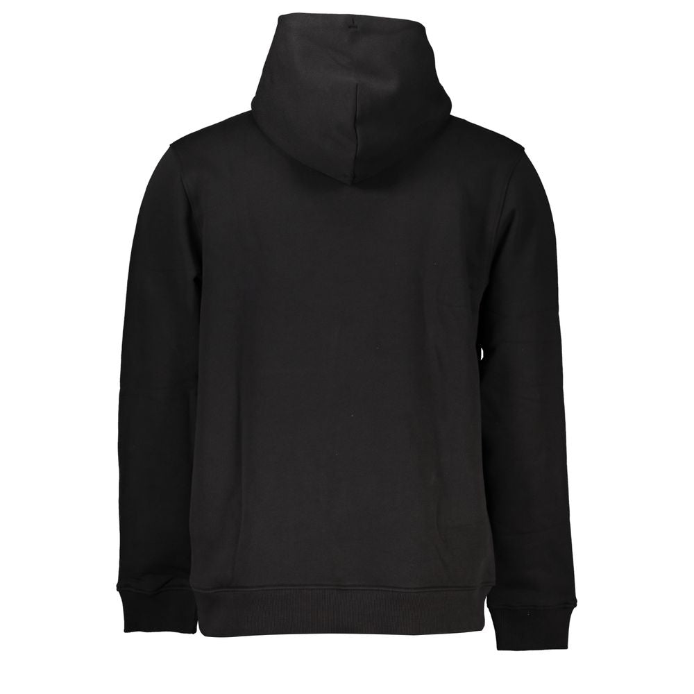 Tommy Hilfiger Black Cotton Sweater Tommy Hilfiger