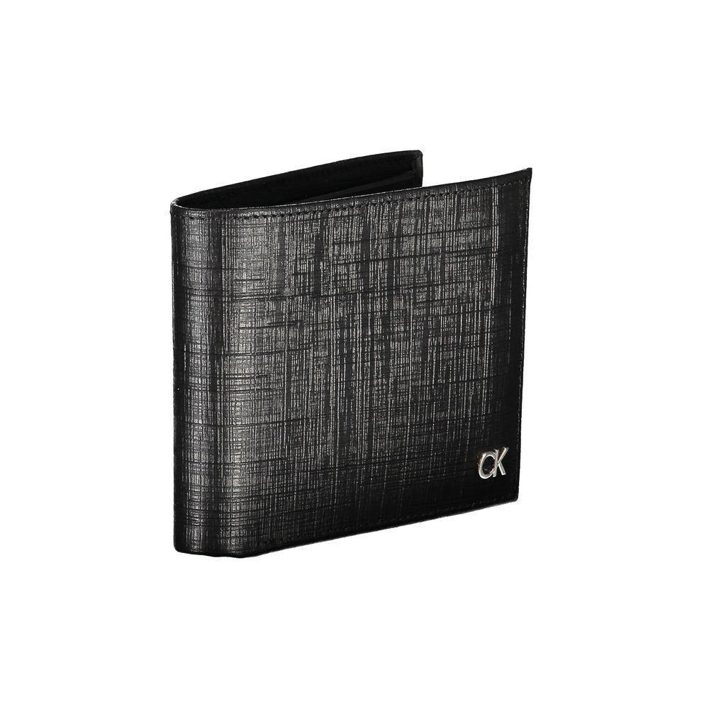 Calvin Klein Black Leather Wallet Calvin Klein