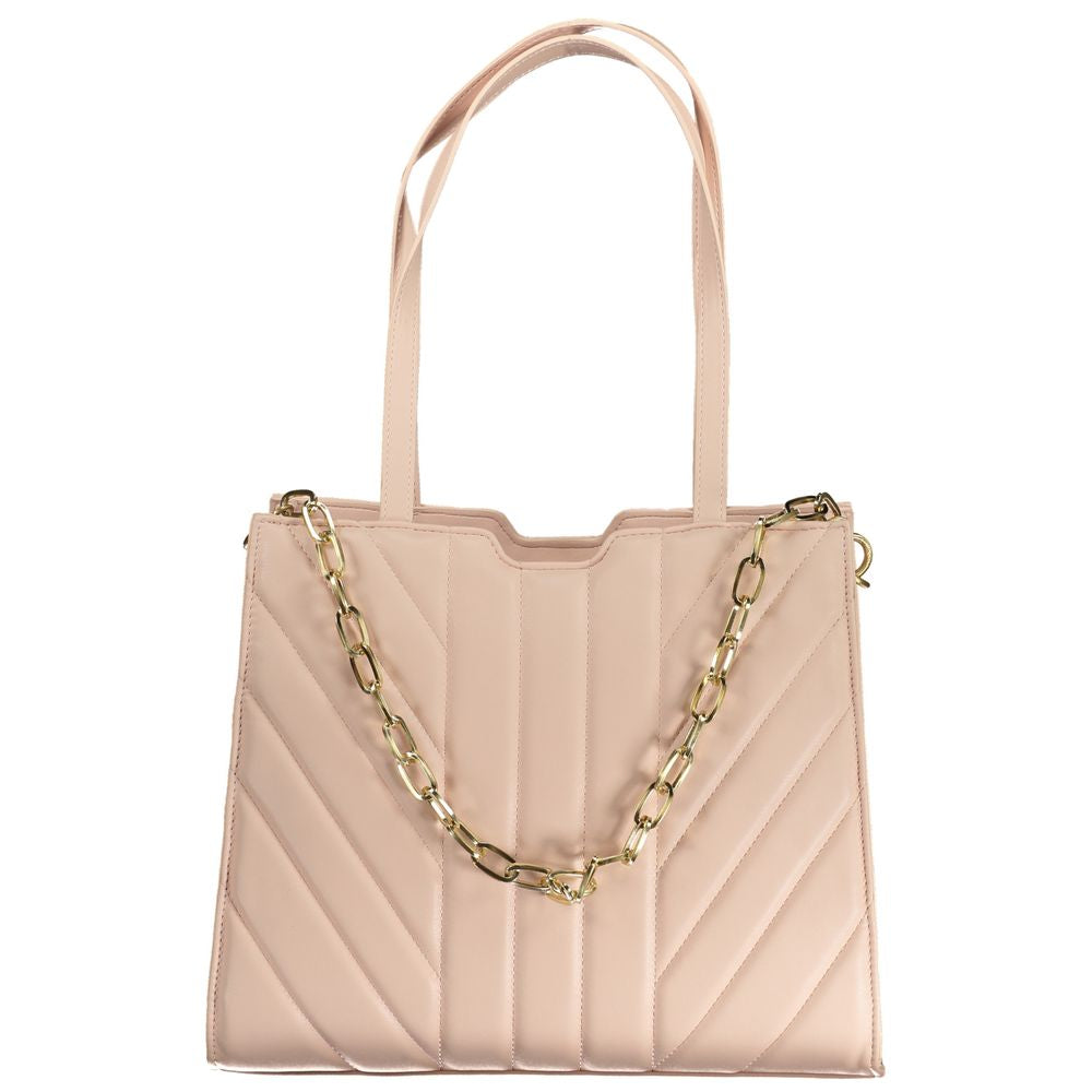 Mario Valentino Pink Polyethylene Handbag Mario Valentino