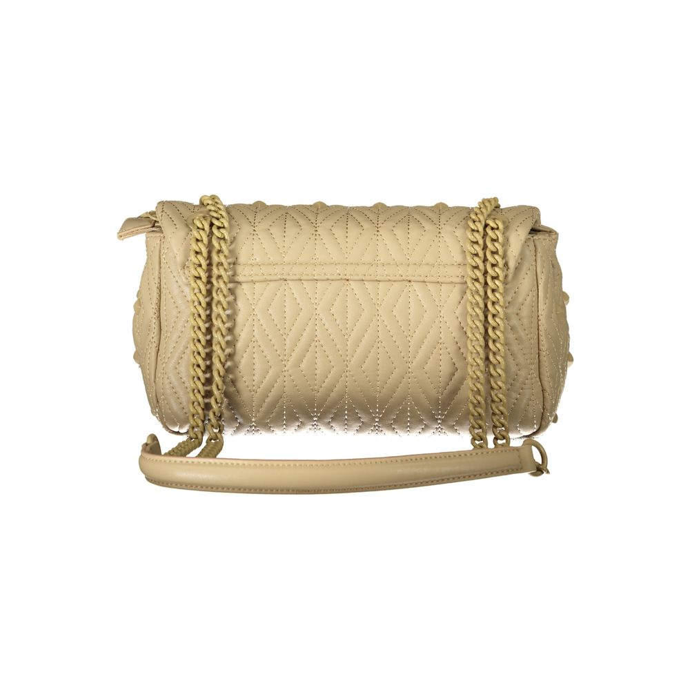 Mario Valentino Beige Polyester Handbag Mario Valentino