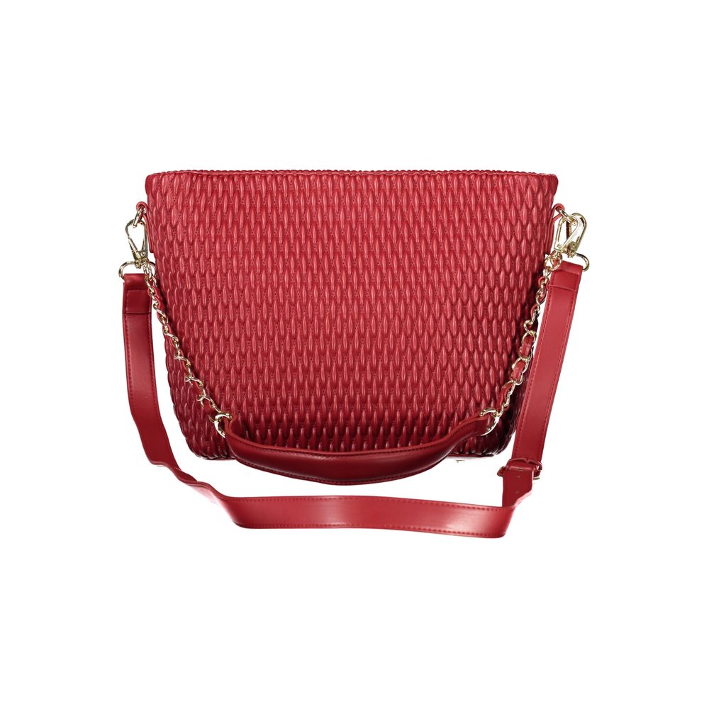 Mario Valentino Red Polyethylene Handbag Mario Valentino