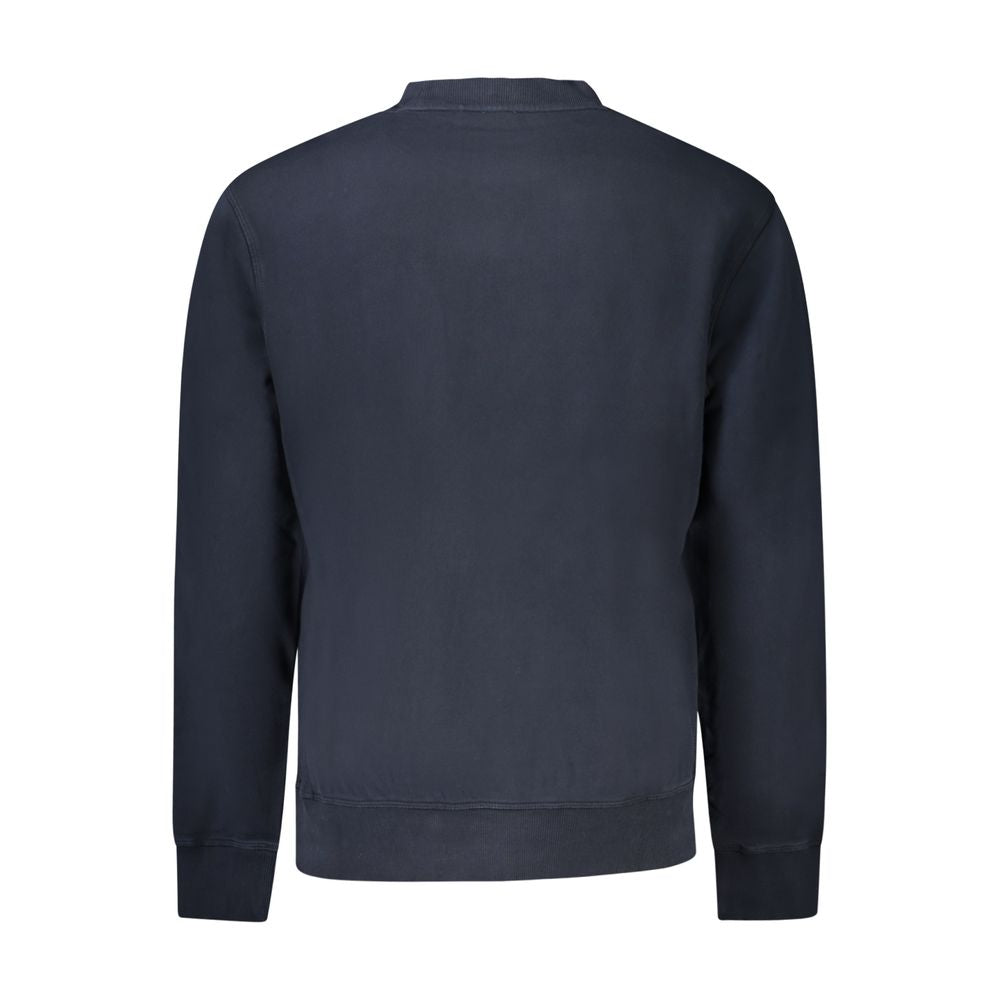 Hugo Boss Blue Cotton Sweater Hugo Boss