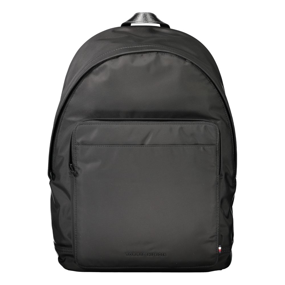 Tommy Hilfiger Black Polyester Backpack Tommy Hilfiger