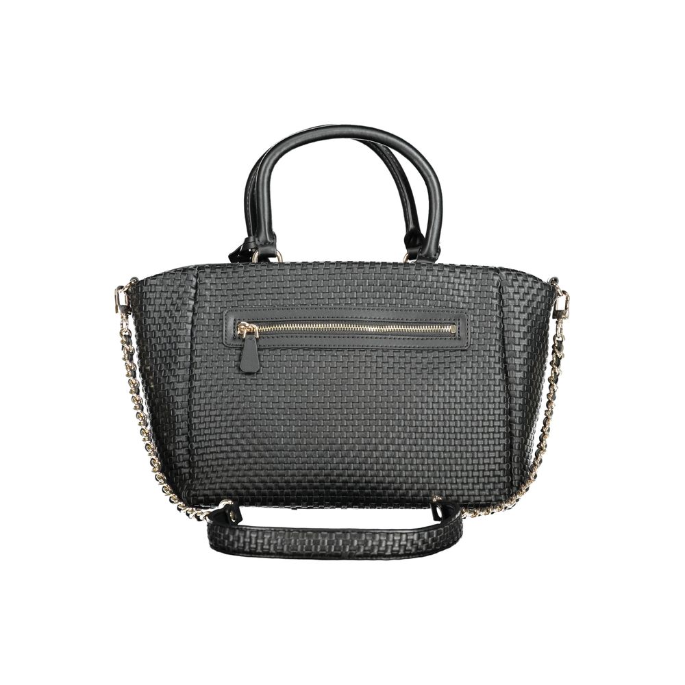 Guess Jeans Black Polyethylene Handbag Guess Jeans