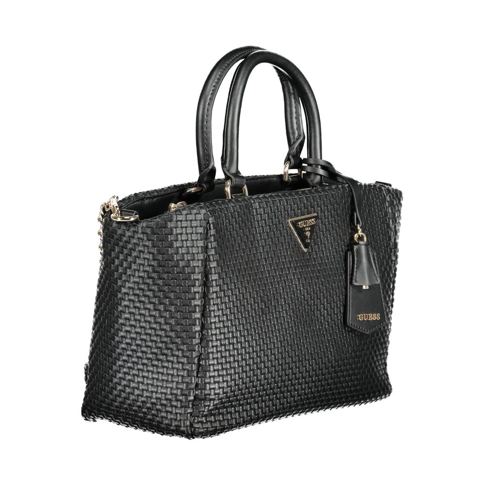 Guess Jeans Black Polyethylene Handbag Guess Jeans