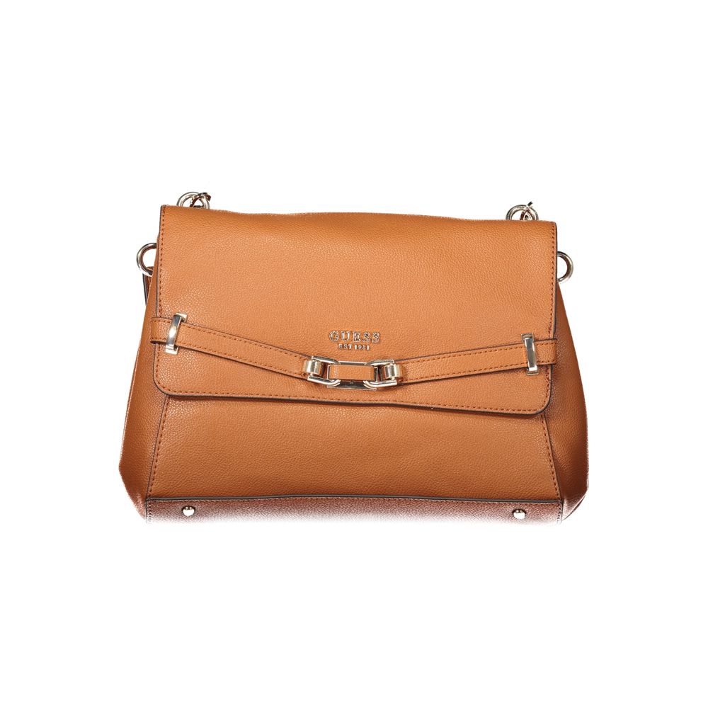 Guess Jeans Brown Polyethylene Handbag Guess Jeans