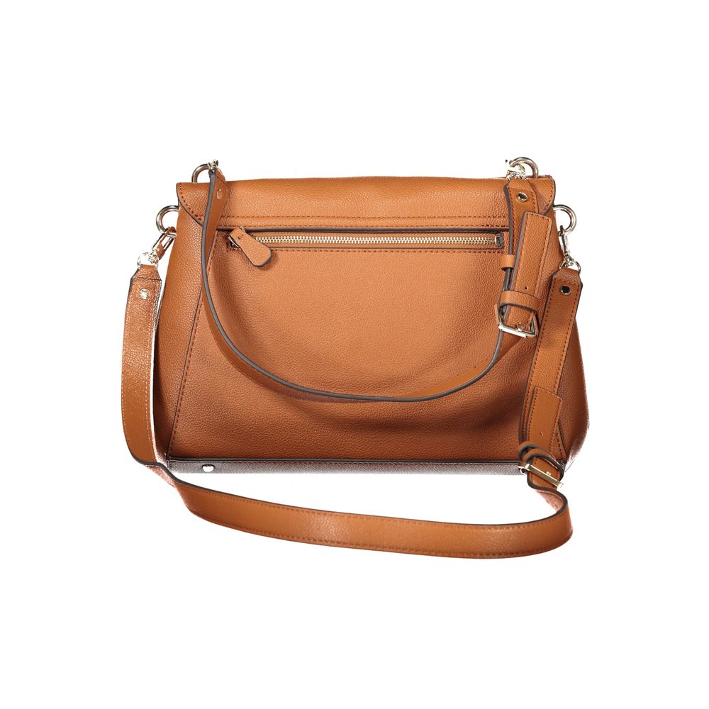 Guess Jeans Brown Polyethylene Handbag Guess Jeans