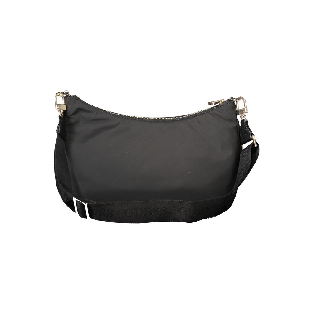 Guess Jeans Black Polyester Handbag Guess Jeans