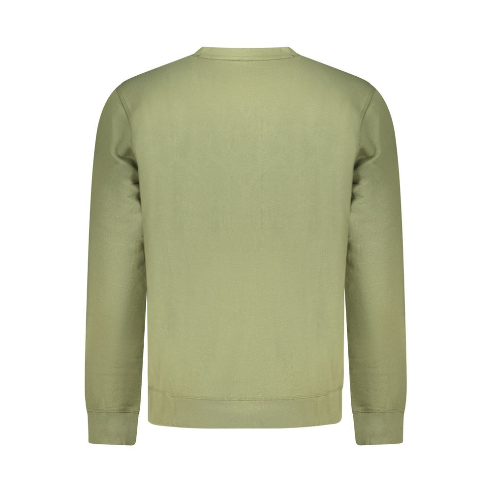 Hugo Boss Green Cotton Sweater Hugo Boss