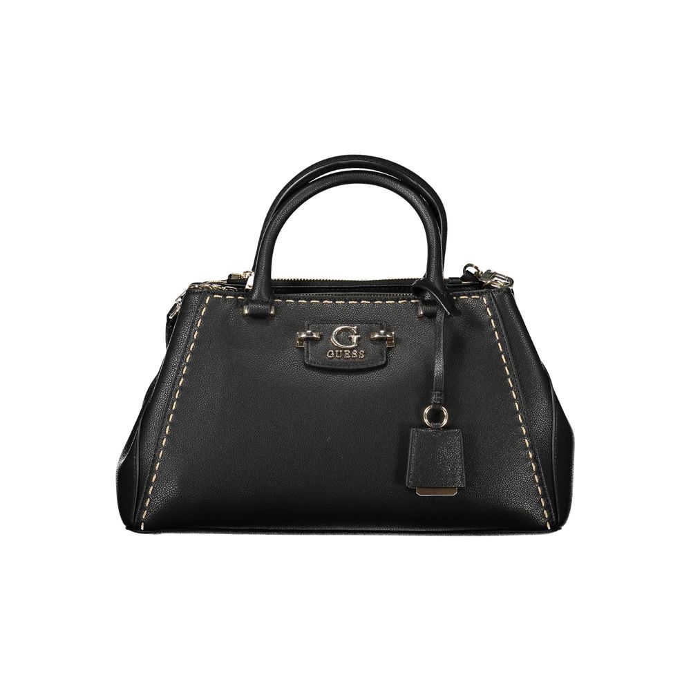 Guess Jeans Black Polyethylene Handbag Guess Jeans