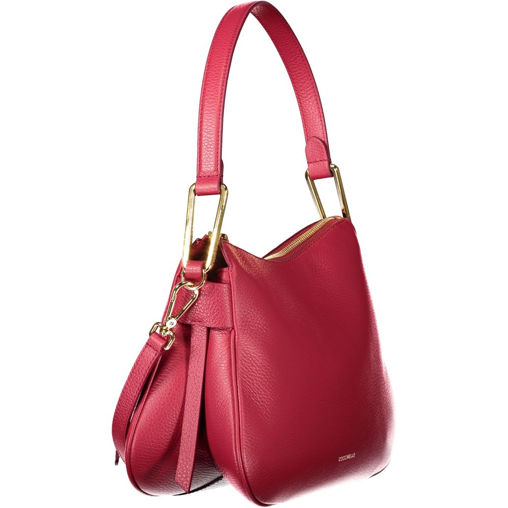 Coccinelle Red Leather Handbag Coccinelle