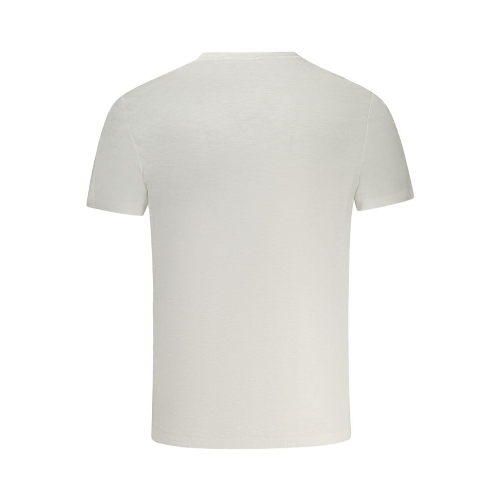 Guess Jeans White Cotton T-Shirt Guess Jeans